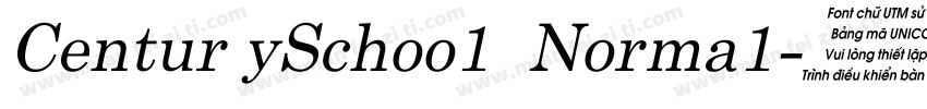 Centur ySchoo1  Norma1字体转换